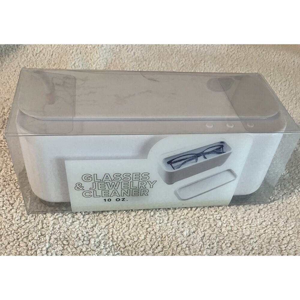 NEW! Vivitar Electronic Glasses Dentures Jewelry Vibrating Cleaner Machine